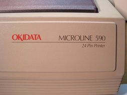 Okidata Microline 590, 24 Pin Printer N2