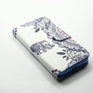 Alcatel One Touch Pop 3 Case,ikasus Colorful Painted Premium PU Leather Fold Wallet Pouch Case Flip Stand Credit... N3