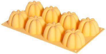 Silikomart Silicone Fancy and Function Bakeware Collection Multi-Shape Cake Pan, Slim Chic N5