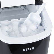 Della Portable Ice Maker Easy-Touch Buttons Digital 2 Selectable Cube Sizes - Up To 26 LBS of Ice Daily N20