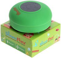Shower-Mate S4 Water Resistant Built-in Hands-Free Bluetooth Portable Shower Speaker for Smartphones and Tablets...