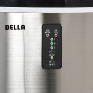 Della Portable Ice Maker Easy-Touch Buttons Digital 2 Selectable Cube Sizes - Up To 26 LBS of Ice Daily N25