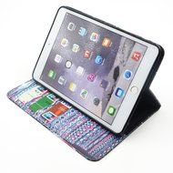 iPad Mini 1/2/3 Case, Firefish High Quality PU Leather Wallet Case [Card Pockets] and Kickstand Feature Case for... N565