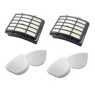 HEPA Filter + 2 Foam Flet Filter Kit for Shark Navigator Life Away XFF350 XHF350 NV350 NV351 NV352 NV355 NV356... N2