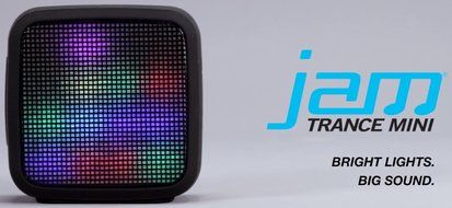 Jam&reg; Trance Mini Wireless Bluetooth&reg; Light Show Speaker Offers a Colorful Way to Listen to Music N3