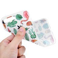 Badalink iPhone 7 Plus Case (5.5") Shockproof Soft TPU Rubber Skin Bumper Case Flexible Easy Grip with 3D Basso-relievo... N19