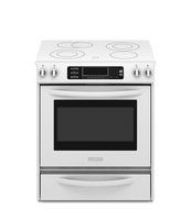 Kitchenaid KESS907SWW True Convection Oven Glass Cooktop Front Control Knobs Architect Series II N2