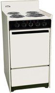 Summit SEM111C 20" Freestanding Electric Range in Bisque SEM111C