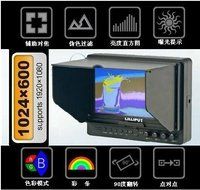 Lilliput 7&#039;&#039; 665/S/P Field Monitor 3G-SDI HDMI IN&amp;OUT Peaking/Exposure/Histogram+DC Adapter N4