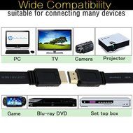 COWEEN HDMI Cable 1m HDMI1.4 High Speed Support 1600P 1080P 3D HDCP HDTV Cord Connector for PC DVD PS4 Xbox Black N10