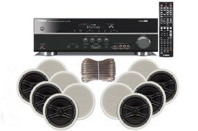 Yamaha 3D-Ready 5.1-Channel 500 Watts Digital Home Theater Audio/Video Receiver with 1080p-compatible HDMI repeater... N12
