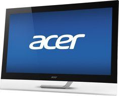 Acer - Touch Series 27&quot; LCD HD Touch-Screen Monitor - Black N2