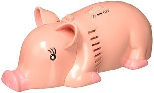 Wrapables Animal Mini Tabletop Vacuum, Pig - Cordless