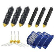 SHP-ZONE Aero Vac Filter &amp; Bristle Brush &amp; Flexible Beater Brush &amp; 3-Armed Side Brush Pack Replenishment Mega...