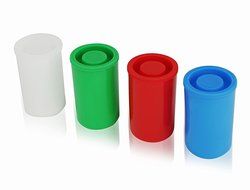 Homeio 35mm/41mm Film Canisters ''Multi-Color'' Red-Green-Blue-White Empty Photo Storage Containers with Airtight...