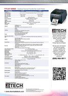 TTP-247 Series Desktop Thermal Transfer Bar Code Printer (TTP-247 Standard)