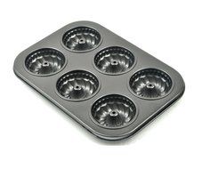 Fluted 6-Cavity Non-Stick Pan