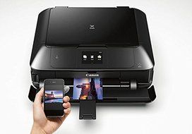 Canon MG7720 Wireless All-In-One Printer with Scanner and Copier: Mobile and Tablet Printing, with Airprint and... N17