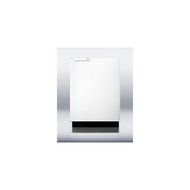 Summit BI605R 24&quot; Built-in Capable Compact Refrigerator-Freezer with 6.1 cu.ft. Capacity Adjustable Wire Shelves... N5