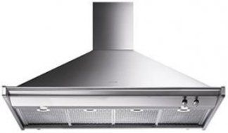 Smeg KD120XU 48" Classic Series Opera Wall Hood with 770 CFM 2 Halogen Lights Stylish Ergonomic Control Knobs... N3