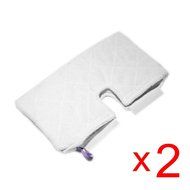Astar &reg; Rectangle Microfiber Pad for Shark Pocket Steam Mop S3550 S3501 S3601 S3901 (2)