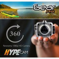 Gear Pro Waterproof Sports Action Camera 360 Degree Panoramic 8MP and 1080P HD With 1.5 inch LCD Screen (Blue) N2