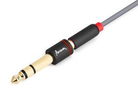 Aurum Cables Male to Male 3.5mm Universal 24K Gold Plated Auxiliary Audio Stereo Cable with 3 6.35mm Male to 3.5mm... N15