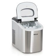 Della Portable Ice Maker Easy-Touch Buttons Digital 2 Selectable Cube Sizes - Up To 26 LBS of Ice Daily N32