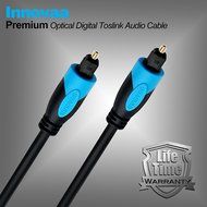 Toslink Cable, INNOVAA Digital Fiber Optical Audio Toslink Cable - 3 Feet N5