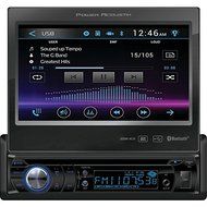 POWER ACOUSTIK PD-724B 7&quot; Single-DIN In-Dash Motorized LCD Touchscreen DVD Receiver with Bluetooth(R)