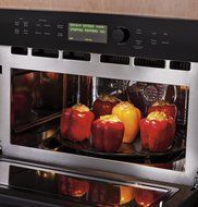 GE PSB9120DFBB Profile Advantium 30" Black Electric Single Wall Oven - Convection N3