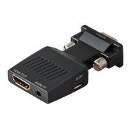 VGA to HDMI Adapter, VANDESAIL&reg; HDMI Female to VGA Male Converter Gold Plated Plug with Audio Cable for PC HDTV... N24