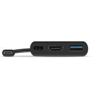 TNP USB Type C to HDMI Adapter - USB-C 3.1 Male to HDMI Female High Speed Ultra HD UHD 4K 1080P Video Audio AV... N39