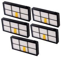 I-clean 5 PCS HEPA Filters for iRobot Roomba 800 series 870 880 Vacuum Cleaners Parts and Accessories