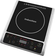 Sunpentown 1,300W Induction Cooktop, Silver N2