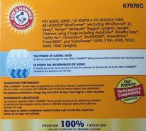Arm &amp; Hammer Premium Allergen Odor Eliminating Vacuum Bags, Hoover Y &amp; Z, 3 pack