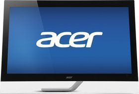 Acer - Touch Series 27&quot; LCD HD Touch-Screen Monitor - Black N3