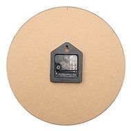 Round Wall Clock Wood Vintage Shabby Chic Antique Style For Home Office Decor