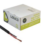 Outdoor Speaker Wire Direct Burial 14 AWG - 2c Black