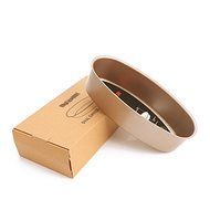 MyLifeUNIT Oval Cheese Cake Mold, Non Stick Oval Cake Pan N3