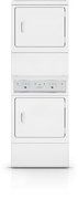 ASGE8AGW113TW01 | Speed Queen Stacked Gas Dryers, Electronic Controls - 7 cu.ft. each