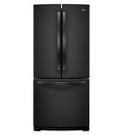 Whirlpool WRF560SMYB 19.6 Cu. Ft. Black French Door Refrigerator - Energy Star