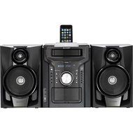 Sharp 240 Watts Mini Hi-Fi Audio Stereo Sound System With Ipod/iphone Dock, 5-Tray CD Player, Full Logic Cassette...