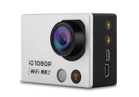 High-Tech Place 1080p 60fps Action Camera With Remote Strap - 12MP, WI-FI, 2 Inch Screen, 160 Degree Lens, IP68 N2