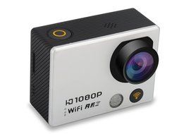 High-Tech Place 1080p 60fps Action Camera With Remote Strap - 12MP, WI-FI, 2 Inch Screen, 160 Degree Lens, IP68 N3