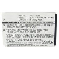 Extended 1300mAh 993-000145 190582-0000 993-000237 C-LR65 Battery for Logitech Squeezebox Duet Network Music System...
