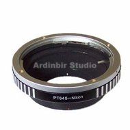 Ardinbir Pro Adapter Ring for Pentax 645 PT645 lens on Nikon Cameras: D3s D3 D700 D300s D300 D200 D90 D80 D5000... N2