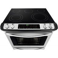Frigidaire FGES3065PF Gallery 30" Stainless Steel Electric Slide-In Smoothtop Range - Convection N3