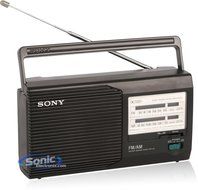 Sony Icf-24 (Icf24) Portable Am/fm Walkman Radio -2 Way Power Ac/dc Operation - LED Tuning Indicator - Carrying...