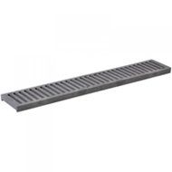 NDS 0524CHY Draintech Channel Grate, Gray, 5" x 2'